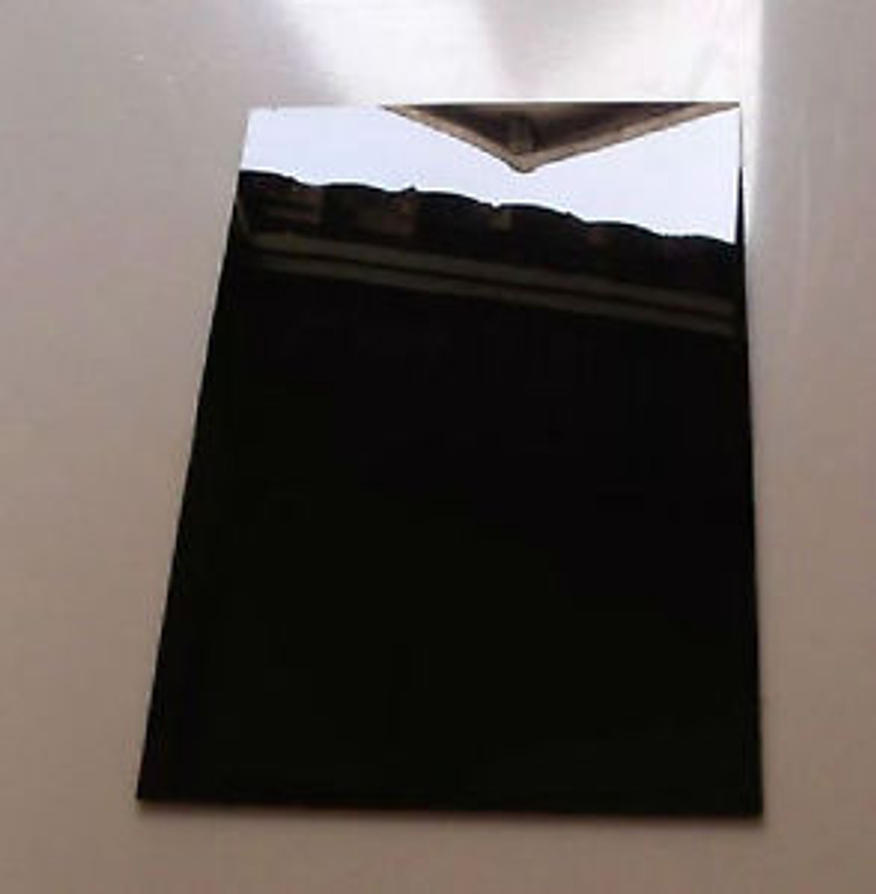 4' x 8' x 1/4 Opaque Black Acrylic Sheet, 2 side Glossy